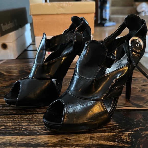 Patent leather black Shoedazzle pumps size 9 - Picture 5 of 5